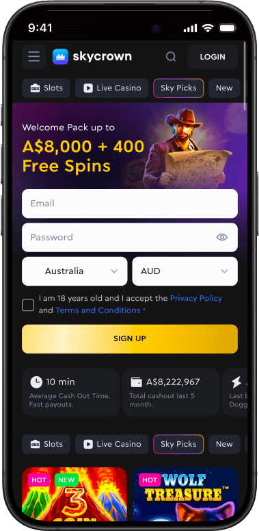 Sky Crown Casino Online Australia Mobile